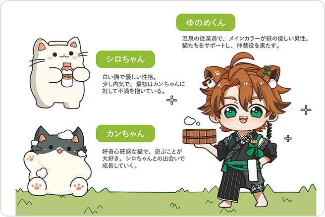 ねこたちはどんな日記を書いている？ねこ缶温泉