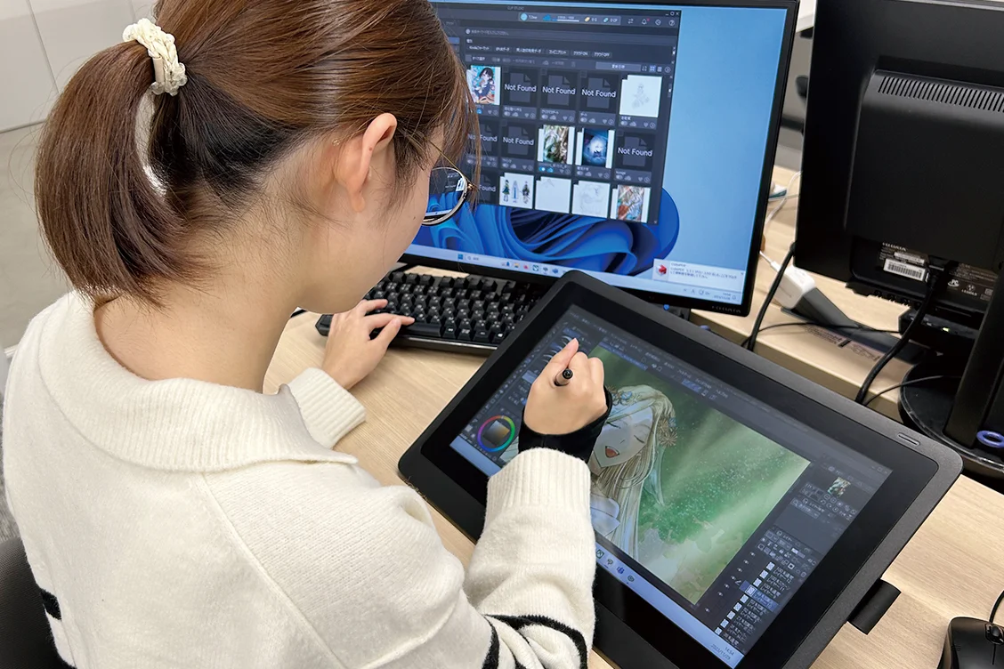 グラフィックデザイン&イラスト専攻の特徴