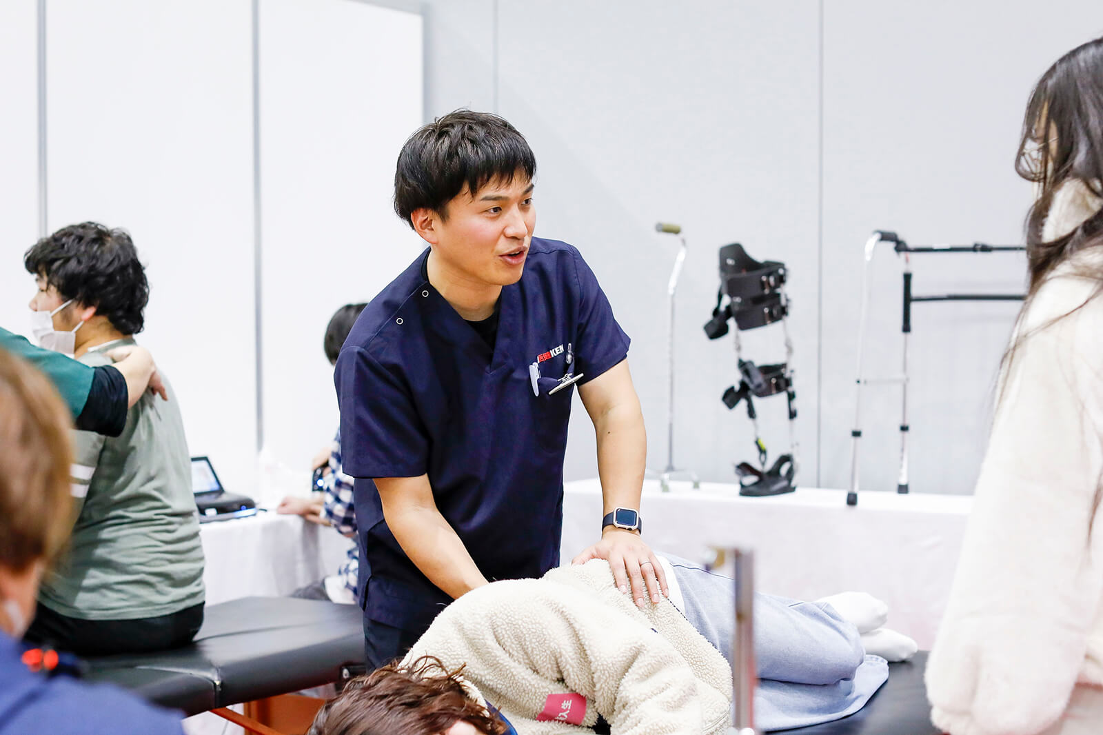 職業体験フェスタの様子