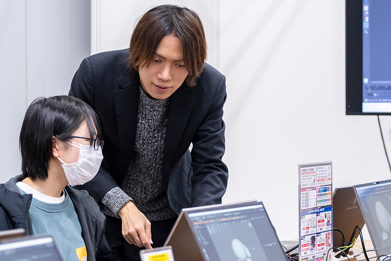 職業体験フェスタの様子