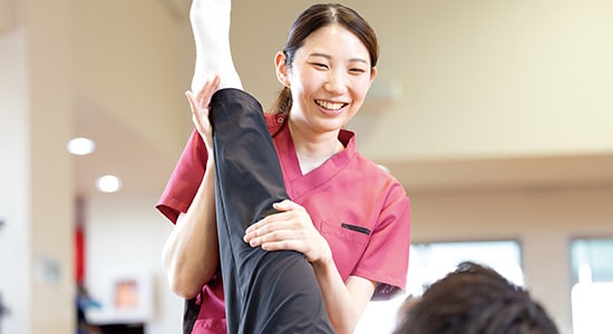 理学療法士のお仕事体験のイメージ画像