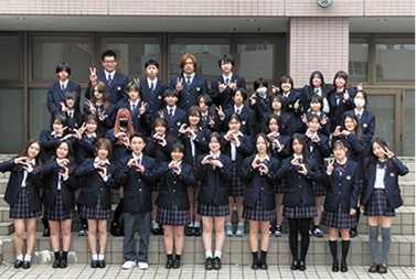 学生の集合写真