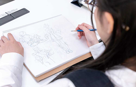 制作したゲームのプレイ画面